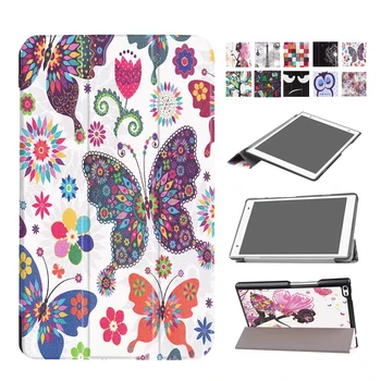 

For Lenovo Tab4 8 8.0'' PU Leather Case Cover Protective Stand Skin for Lenovo TAB 4 8 TB-8504F TB-8504N Smart Tablet PC Fundas