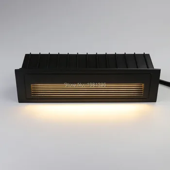 

Recessed Led Wall Light Rectangle Outdoor Step Stairs Lights terrace laminate flooring Lighting Waterproof IP65 Floor Lamp