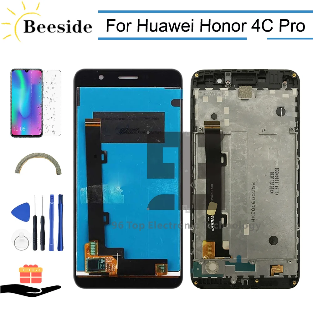 

AA+ Quality LCD With Frame 5.0'' For Huawei Honor 4C Pro TIT-L01 LCD Display Touch Screen Digitizer Assembly Replace