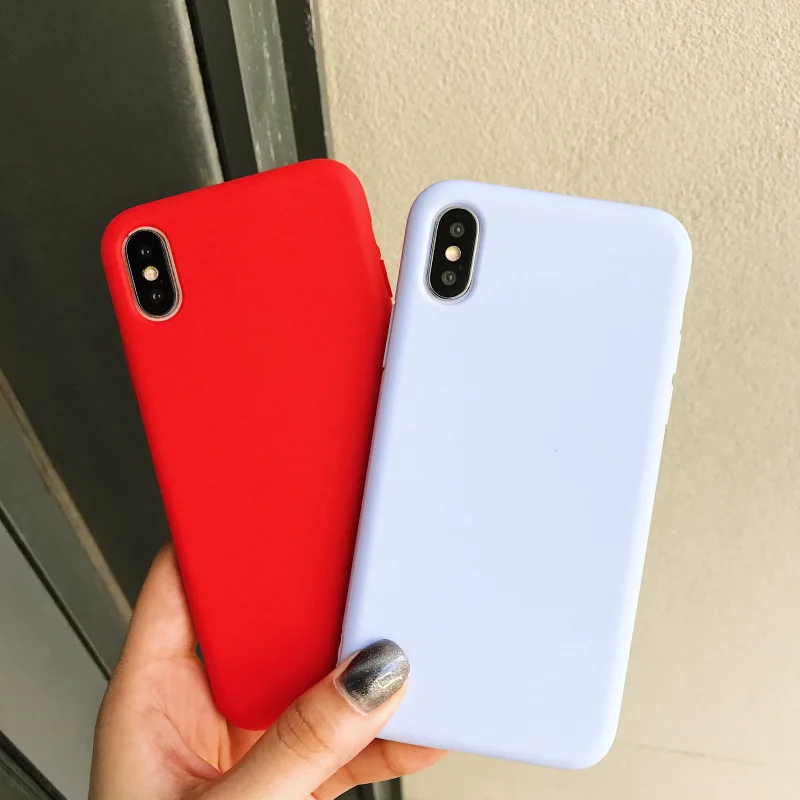 

Candy Color Matte Phone Case For OnePlus 7 Pro Case Soft TPU Back Coque For OnePlus 7 Pro One plus 7 pro Cases Back Cover Bumper