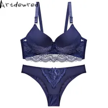 Женский сексуальный комплект нижнего белья, кружевной комплект нижнего белья пуш-ап размера плюс, комплект с бюстгальтером из льна, красный комплект нижнего белья, бюстгальтер и трусики