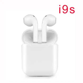 

i9s Magnetic Charging wireless stereo Bluetooth Headset Earphones sport noise Headphones Earbuds Magnetic Charging Box