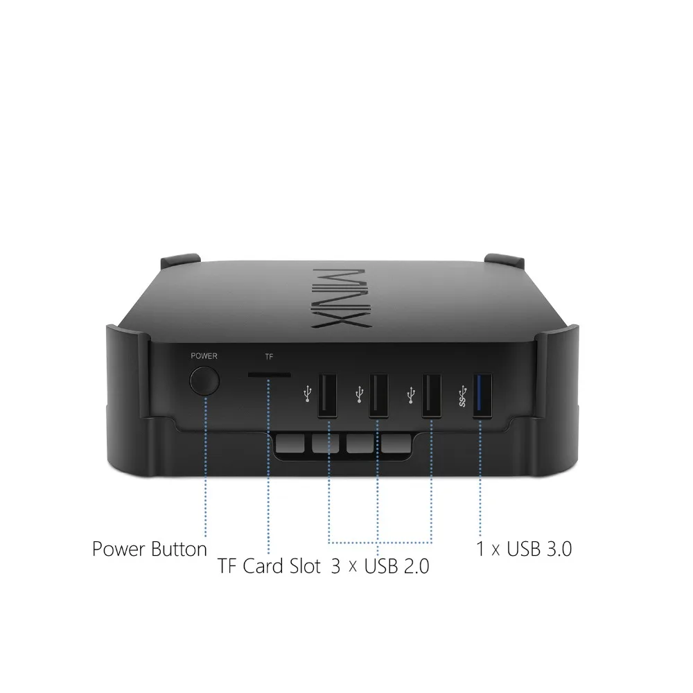 Новый мини ПК MINIX NEO Z83 4 Plus Intel официальный с Windows 10 Pro Atom X5 Z8350 HD Graphics ГБ/64 ГБ