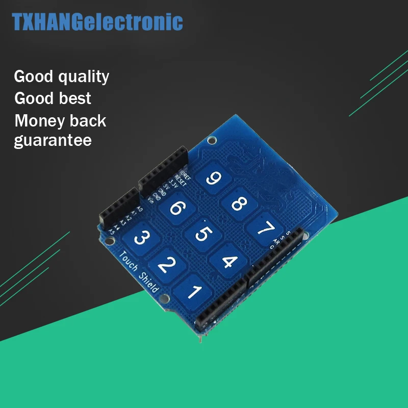 

For Arduino uno Touch Shield UNO R3 MEGA 2560 R3 Capacitive Touchpad 9 keypad 3x3