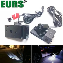 EURS(TM) 2pcs universal car door light angel wings waterproof welcome bulb 12V 1w logo lights motorcycle led modified lamp