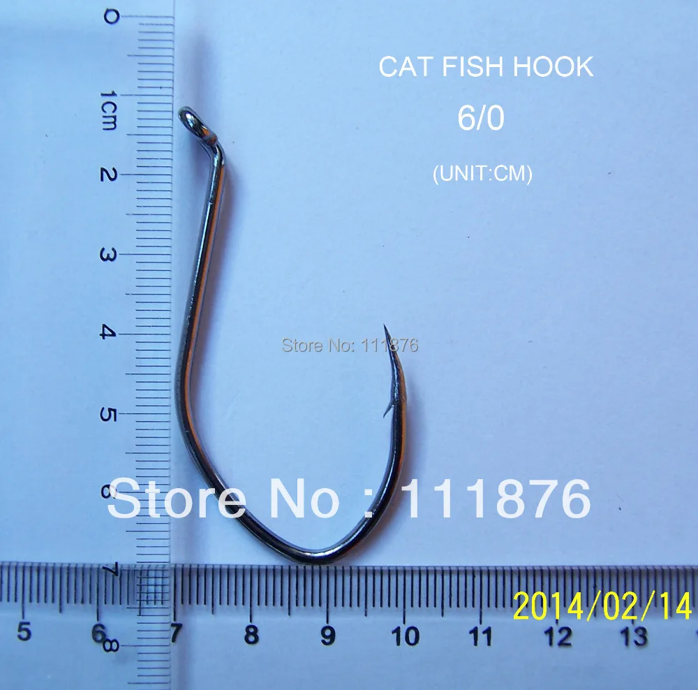 

20 XPremium Quality Chemically Sharpened Cat Fish Hooks in Sizes 6/0,Fishing Hook Fishing Tackle with Free Shipping!