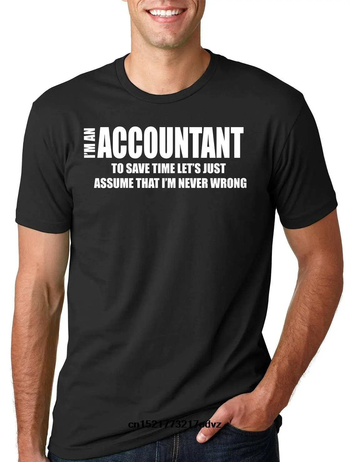 Men T shirt Accountant Funny CPA Gift For Accountant Tee Shirt funny t
