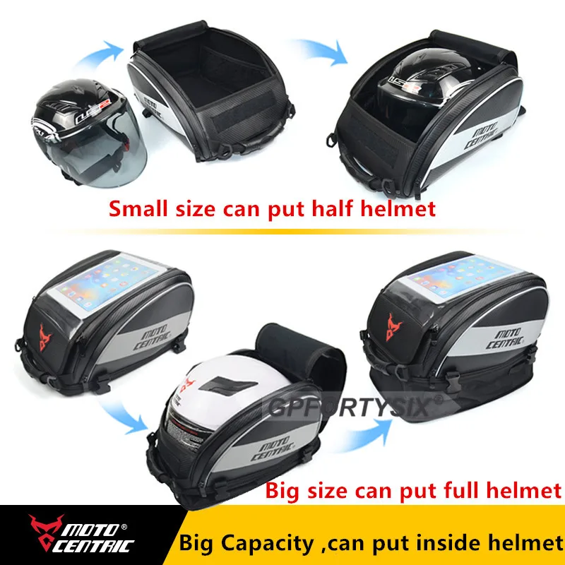 Новое поступление, мотоциклетная сумка на шлем большой емкости, водонепроницаемая мотоциклетная сумка на заднее сиденье, сумка на бак, багаж
