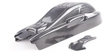 1/5 rc car racing parts Carbon Tango body shell for baja 5b/5t/5sc parts,