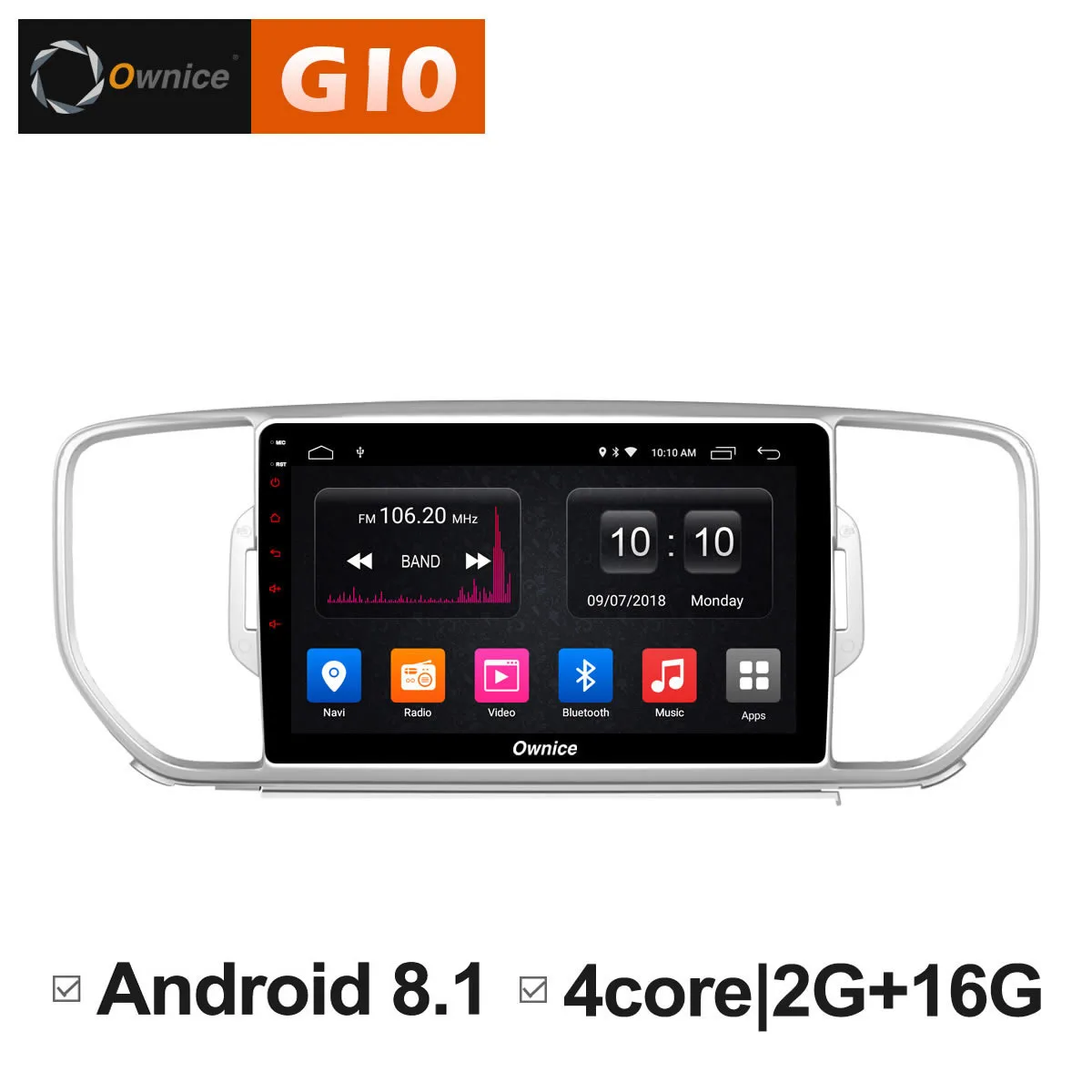 Flash Deal Ownice C500+ G10 Android 8.1 eight Core For KIA Sportage KX5 2016 Car Radio Navi GPS player 2GB RAM 32GB ROM Support 4G DVD 1