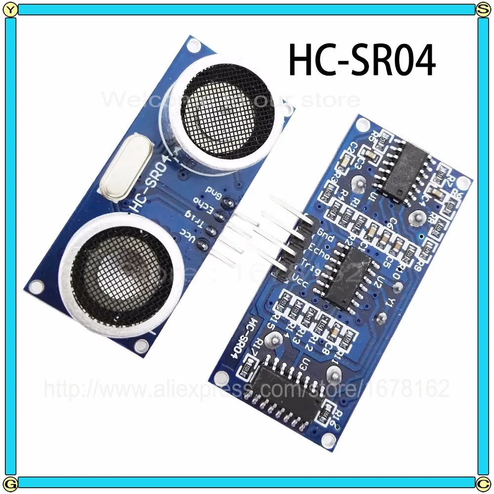 

50PCS/LOT HC-SR04 to world Ultrasonic Wave Detector Ranging Module PICAXE microcontroller