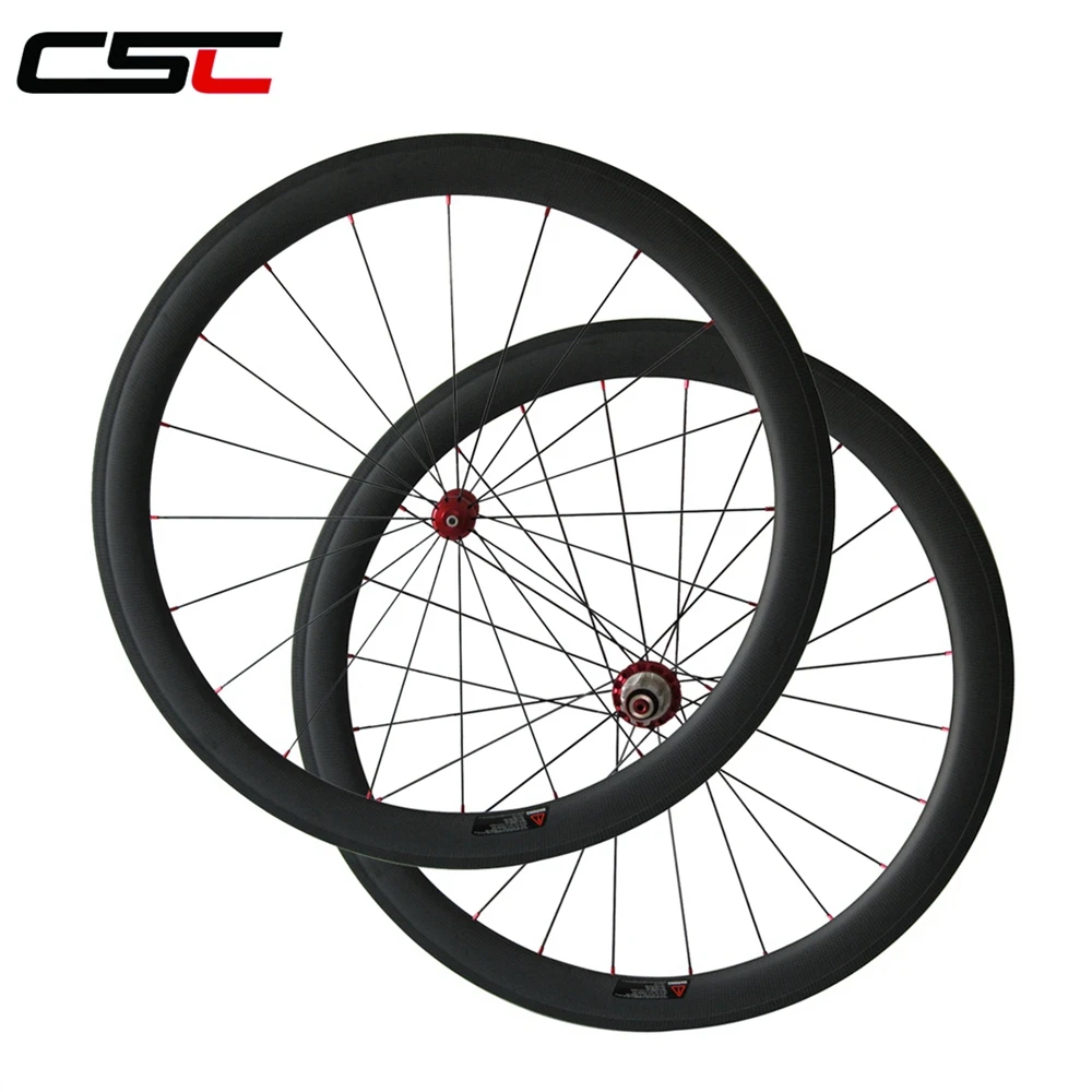 Sale CSC U Shape Straight Pull 700C Clincher Carbon 50mm Wheels 25mm Width with Powerway R36 Carbon Hubs sapim pillar 1420 spokes 5 Sale CSC U Shape Straight Pull 700C Clincher Carbon 50mm Wheels 25mm Width with Powerway R36 Carbon Hubs sapim pillar 1420 spokes 5