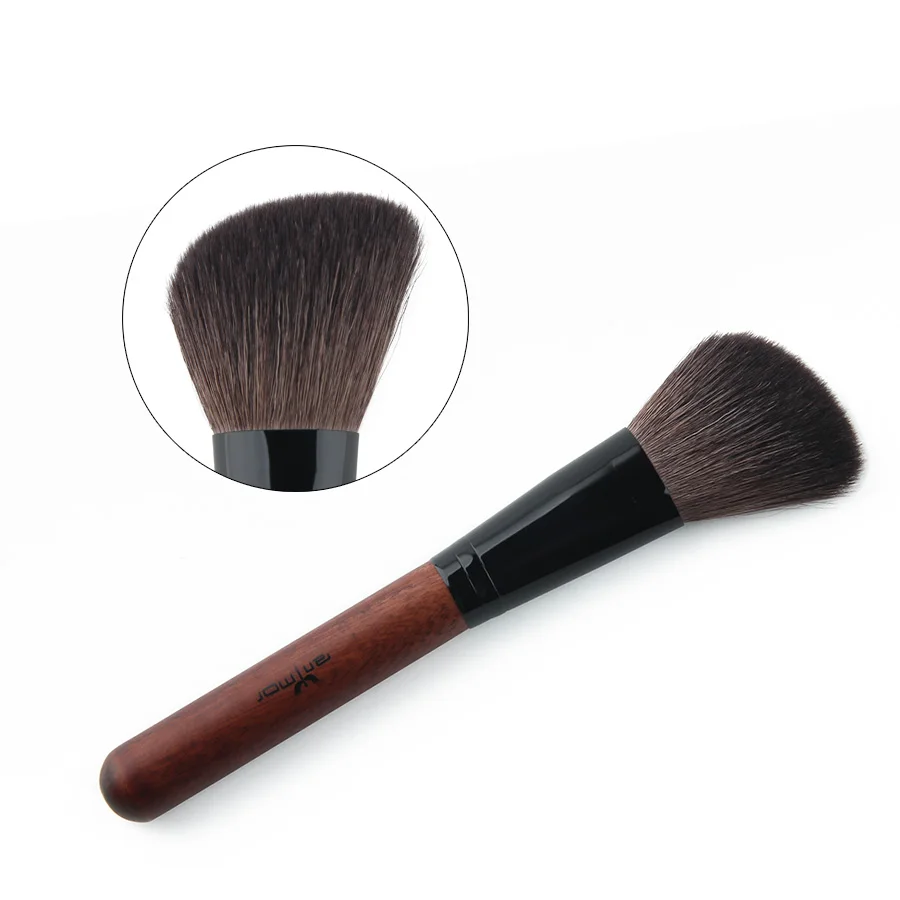 

2019 Anmor Blush Brush High Quality Synthetic Professional Cosmetic Soft Concealer Contour Blending Makeup Brushes Goat Hair