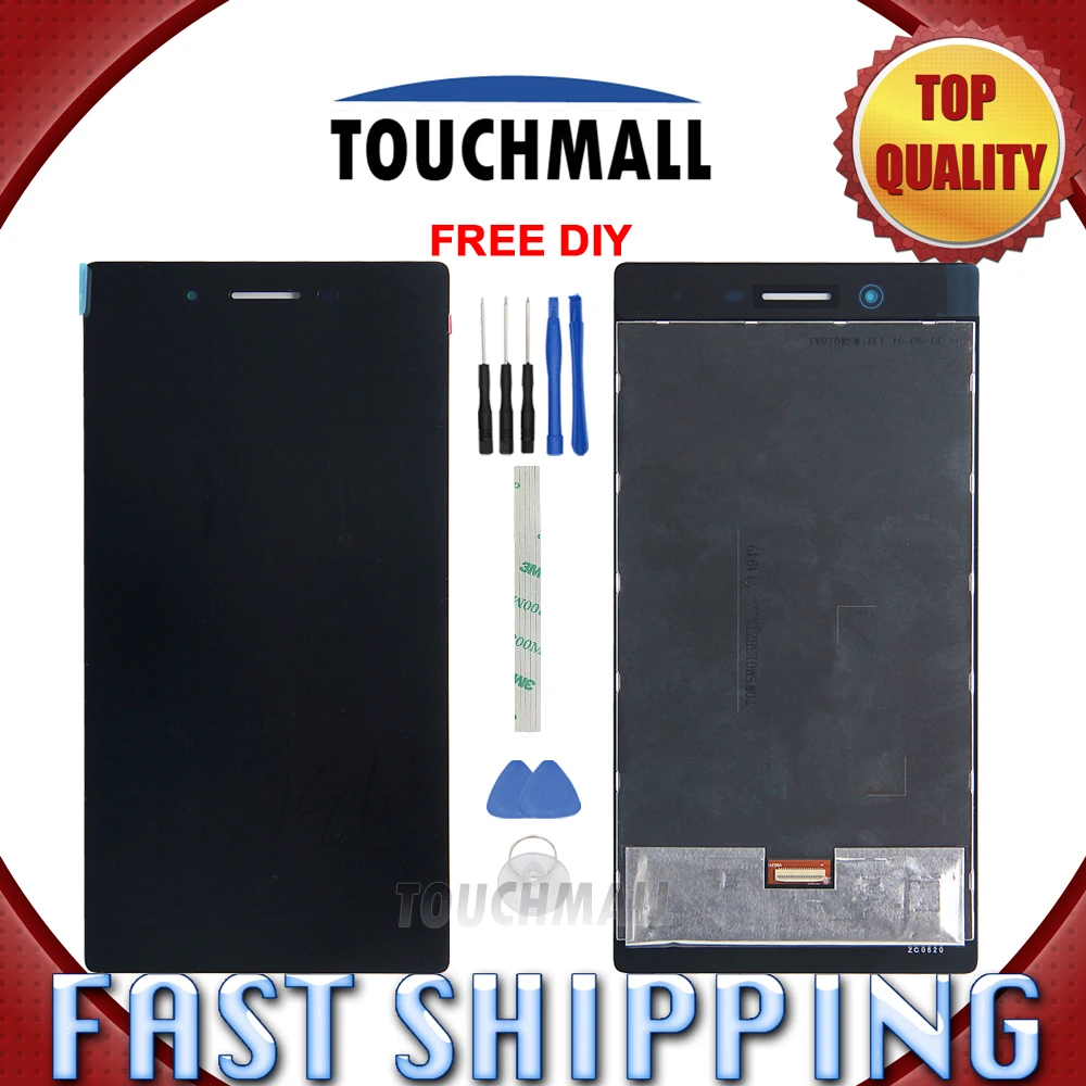 New LCD Display Touch Screen Assembly Replacement For Lenovo Tab 3 Tab3