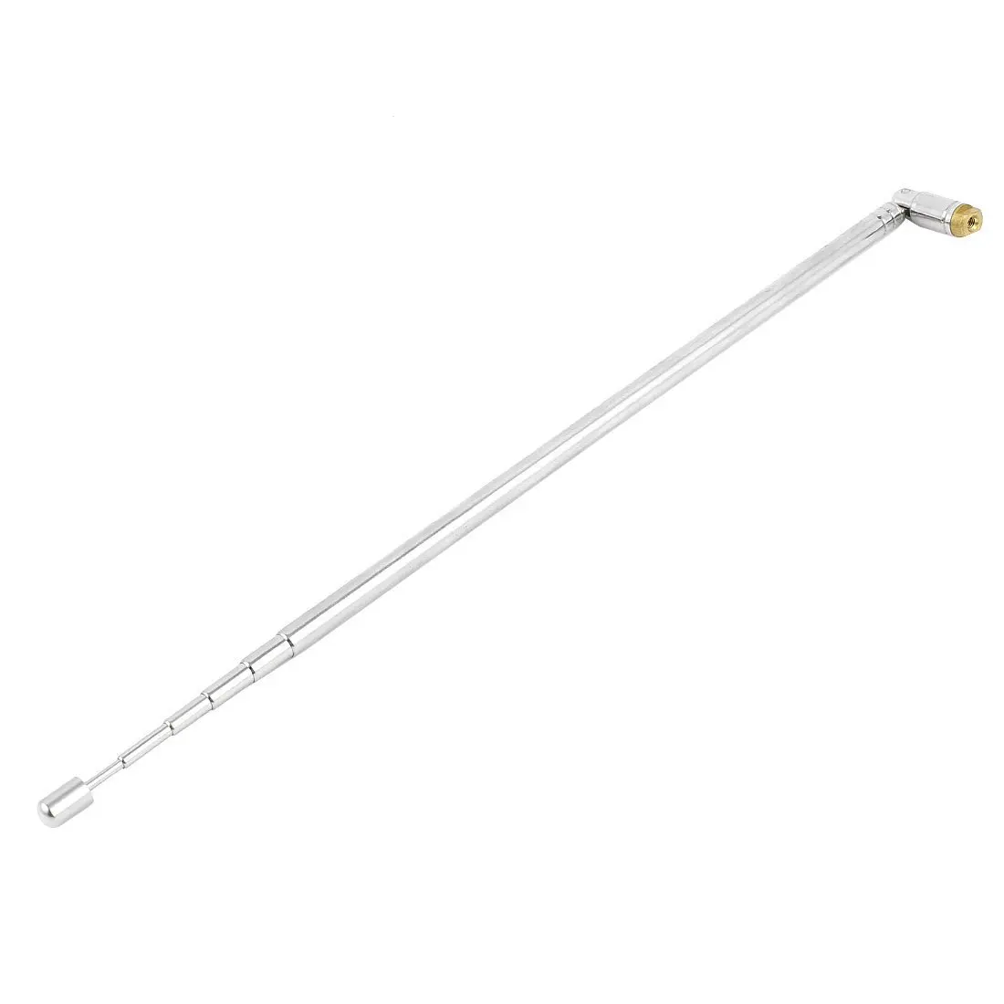 SCLS 22 cm DAB radio, 100 centimeters of television 6 part telescopic antenna aerial silver