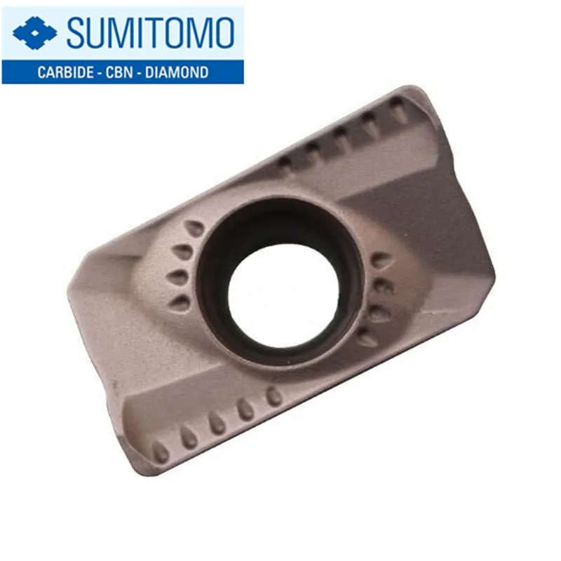 

Original Sumitomo 10pcs APMT 1604 APMT1604 PDER APMT1604PDER-H08 ACP200 Carbide Inserts Lathe Tools CNC Cutter utensili tornio