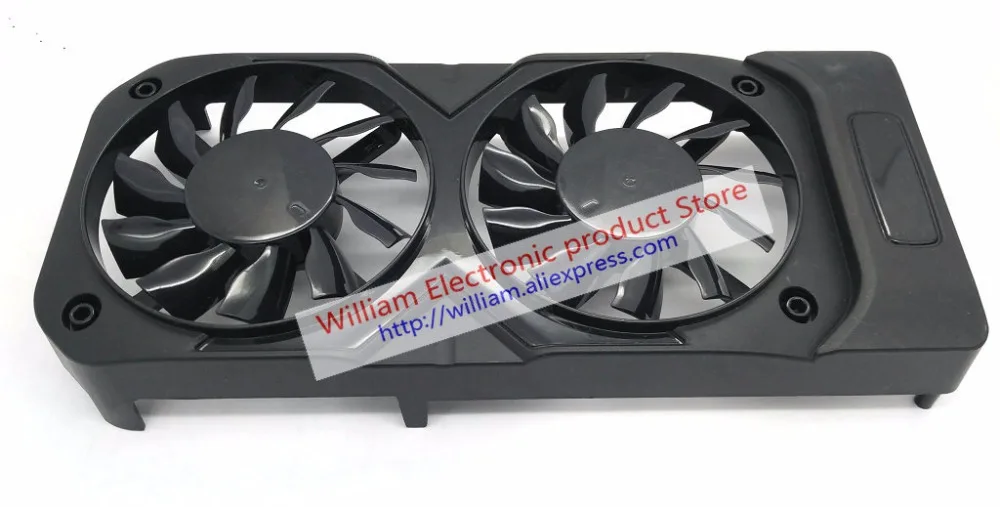 FD8015H12S DC12V 0.32A для palit geforce gtx 1050 ti двойной вентилятор Охлаждения видеокарты 1 комплект(корпус+ 2 шт