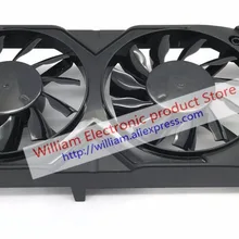 FD8015H12S DC12V 0.32A для palit geforce gtx 1050 ti двойной вентилятор Охлаждения видеокарты 1 комплект(корпус+ 2 шт