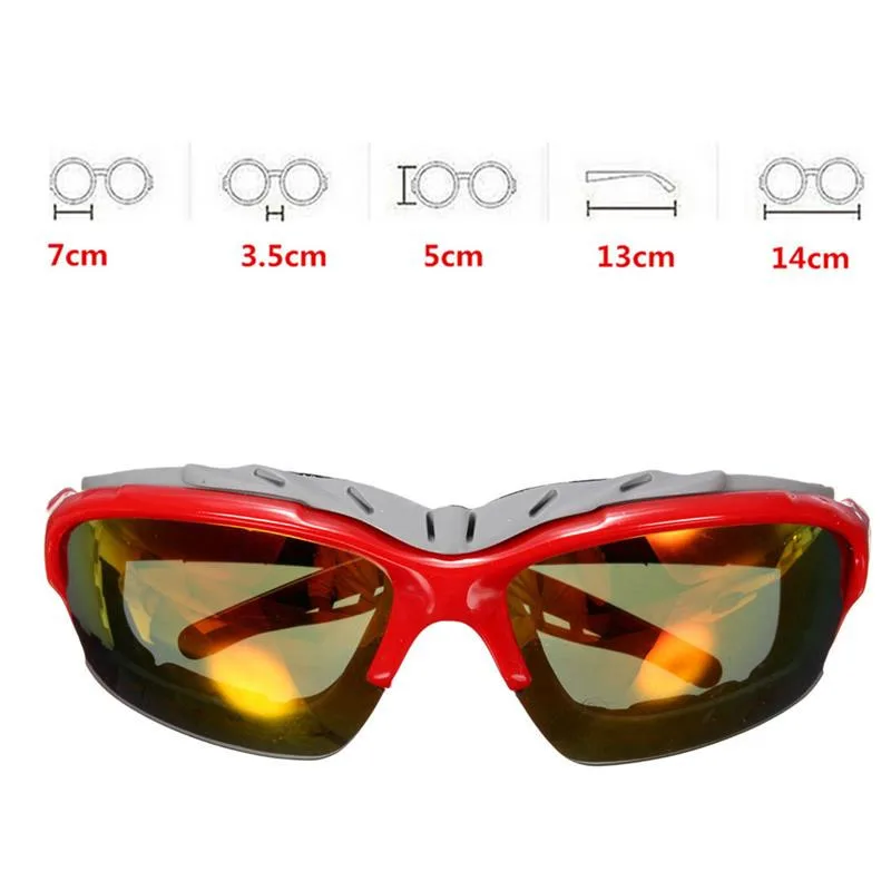 Спортивные солнцезащитные очки унисекс для мужчин и женщин, велосипедные очки MTB, Брендовые очки для велоспорта, спортивные велосипедные очки AC0031 - Цвет: AC0031RD