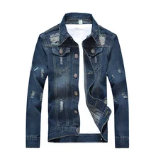 5XL Casual Bomber Jackets Men High Quality Man Vintage Jean Jacket Streetwear Chaqueta Hombre Mens Denim Jacket Plus Size coat 5XL Casual Bomber Jackets Men High Quality Man Vintage Jean Jacket Streetwear Chaqueta Hombre Mens Denim Jacket Plus Size coat