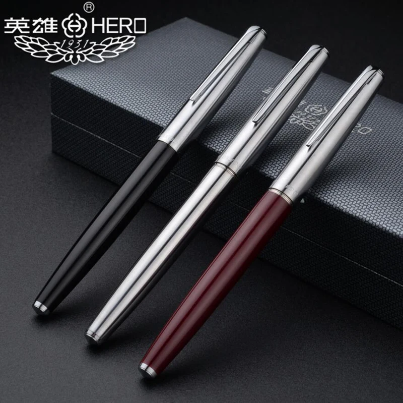 Free Shipping Original Hero 100 Brand Fountain Pen Box Packing Luxury