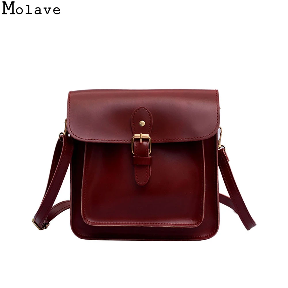 

Molave Shoulder Bag Korean Version of the Retro Casual Bag Female Simple Fashion Handbag Solid Wild Messenger Bag Tide 7.oct.20