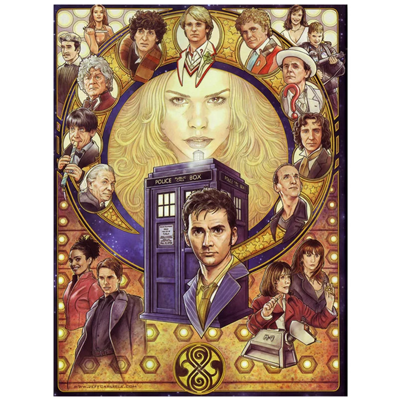 

Full Diamond Embroidery Home Decor 5D Diamond Mosaic Painting Doctor Who Movie Diy Diamond Painting cross stitch craft CF140