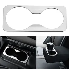 Для Kia Sportage R 2012 2013 Передняя Задняя крышка для водного стакана декоративная наклейка чехол ABS хромированные Чехлы для стайлинга автомобилей