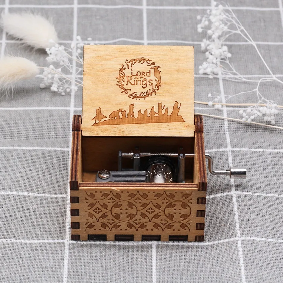 2018Hand Cranked Music Box Lord of the Rings Game Of Thrones Star Wars A Birthday Christmas Gift In Stock Wholesale - Цвет: A