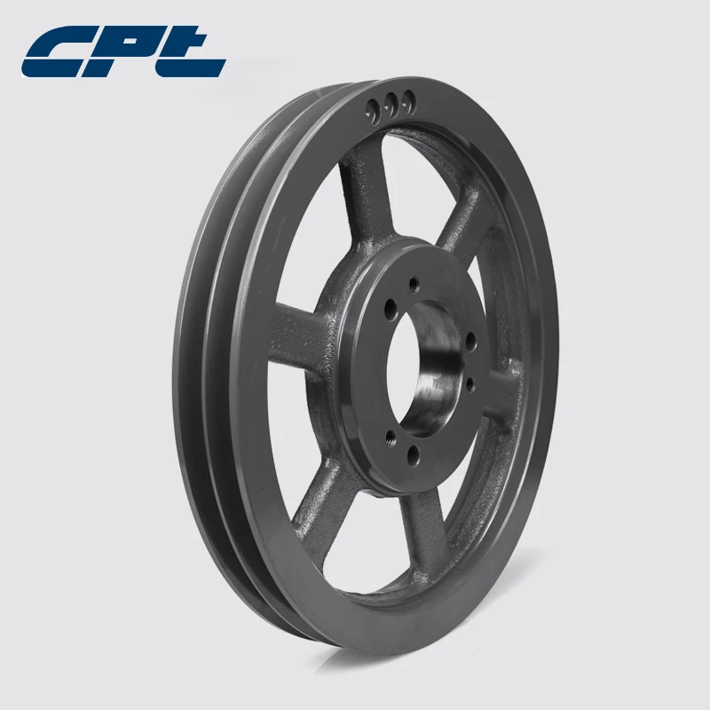

CPT 5V V-Belt pulley, 2 Grooves, 12.5'' outside diameter ,1 11/16 thickness, SF Bushing Bore 1/2-2 15/16, ISO9001 certified