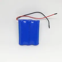 Cncool 11.1V 12V 18650 Li-ion Rechargeable battery 2200mAh With protective circuit board
