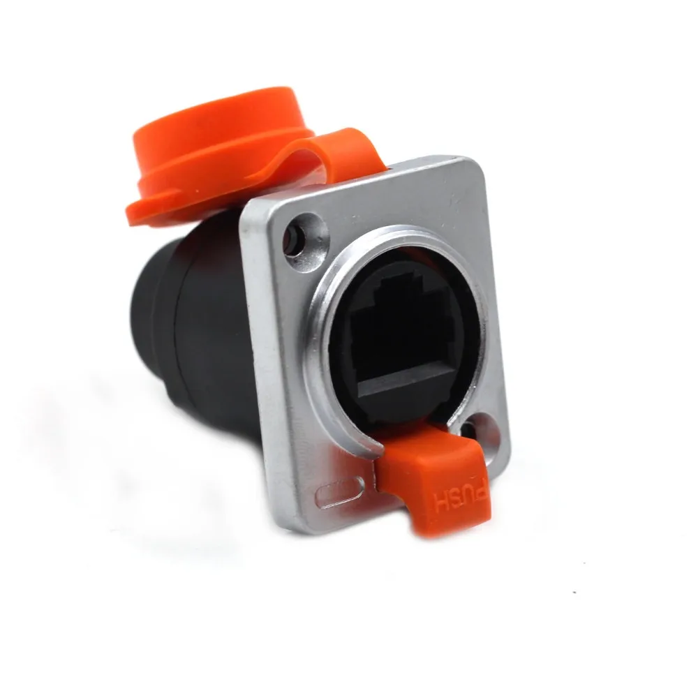 RJ45 waterproof Dustproof connector sockets,IP65,RJ45 female connectors ...