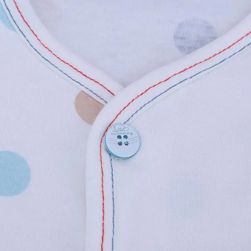 Chinatera 2 шт./компл. маленьких Dot Pattern мягкие пижамы Домашняя одежда Топ + штаны Рождественский девочки пижамы для мальчиков