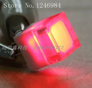 

[SA]Micro switch red lights no lock button switch reset switch Taiwan Deli Wei PKT0013Q-A10--50pcs/lot