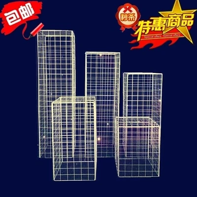 

Gold or White Metal Wedding Grid Road Leads Flower Stand Wedding Pillar Party decoration 10pcs/lot