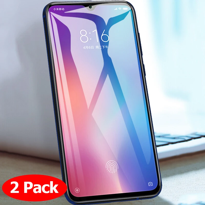 

Защитное стекло, закаленное стекло для Xiaomi Mi A3 (2 упаковки)