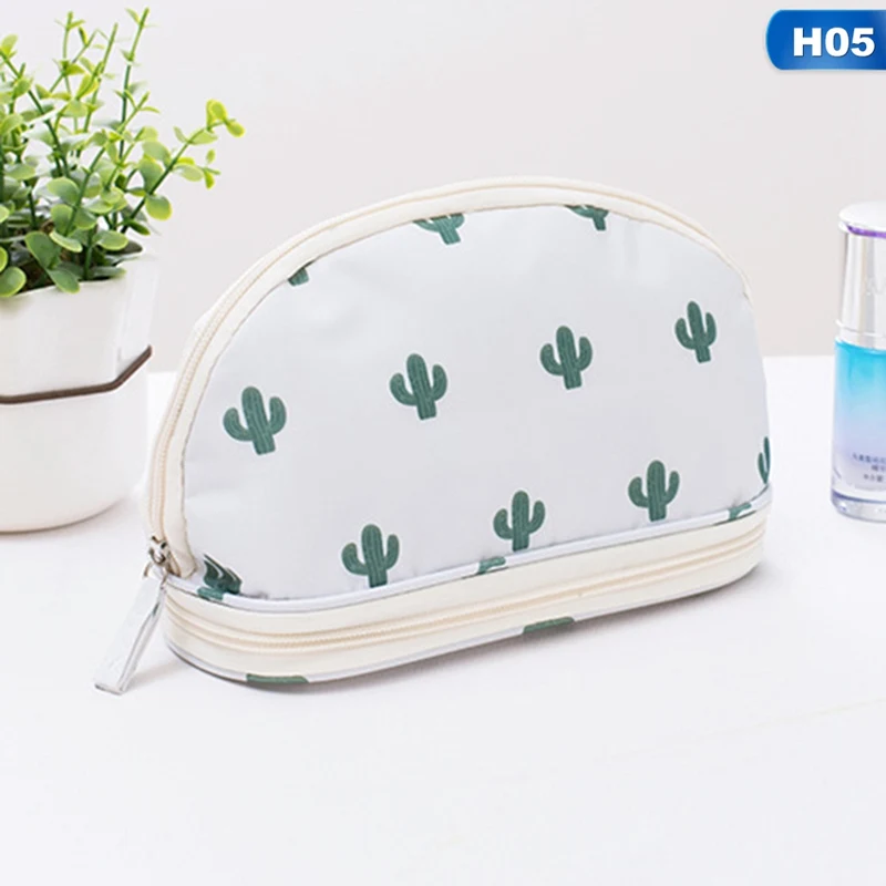 Fashion Travel 7 Style Cosmetic Bag Portable Large Capacity Double-layer Printed Makeup Storage Bag Clutch Drop Shipping Fashion Travel 7 Style Cosmetic Bag Portable Large Capacity Double-layer Printed Makeup Storage Bag Clutch Drop Shipping