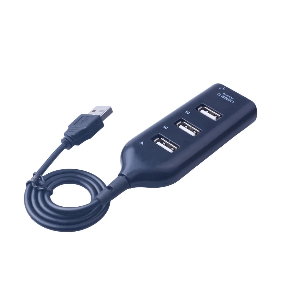 Высокоскоростной 4 портовый разветвитель USB 2019 для ПК ноутбука Windows Vista XP 2 0 98 FE06