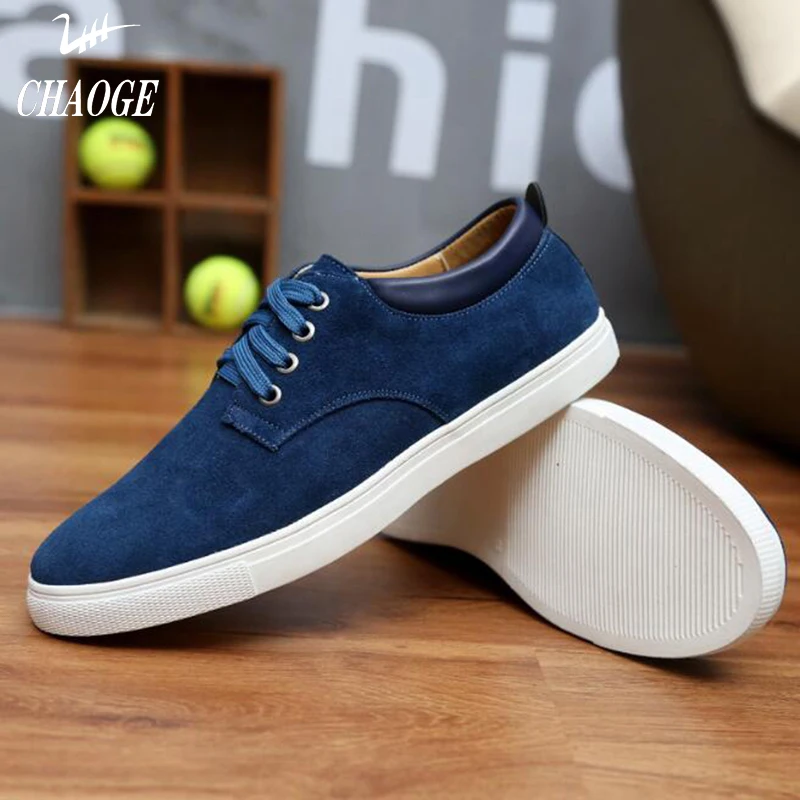 2017 autumn new lightweight low resistance suede running shoes lace