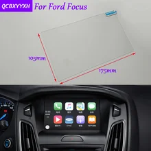 Car Styling 8 Inch GPS Navigation Screen Glass Protective Film Sticker For Ford Focus Auto Accessories Control of LCD Screen