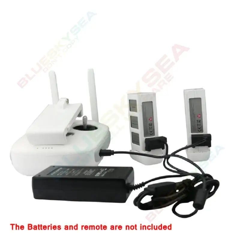 DJI Phantom 3 Pro 2 CH Batteries And Controller Charger Power Adapter W/ AC Cable DJI Phantom 3 Pro 2 CH Batteries And Controller Charger Power Adapter W/ AC Cable