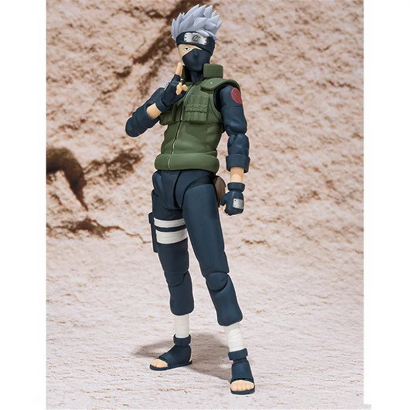 Новинка 5 51 &quot14 см Наруто Shippuden Хатаке Какаши подвижные суставы аниме фигурка ПВХ