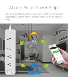 HIPERDEAL SWB1US Wi-Fi Мощность разъем Переключатель для Amazon умный дом приложение Управление умный дом Модули автоматизации 14 JANN