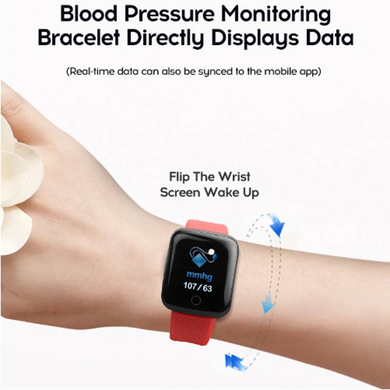  D13 Sport Smart Watch Men Blood Pressure Waterproof Ip67 Smartwatch Heart Rate Monitor Fitness Trac - 32998156678