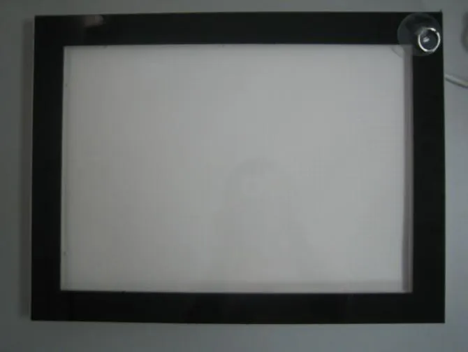Caixa de Luz Montado na Parede Moldura de Alumínio Placa de Exposição Único Lado Super Slim Poster Magnética Levou a3 2 High Quality Luzes e Iluminação