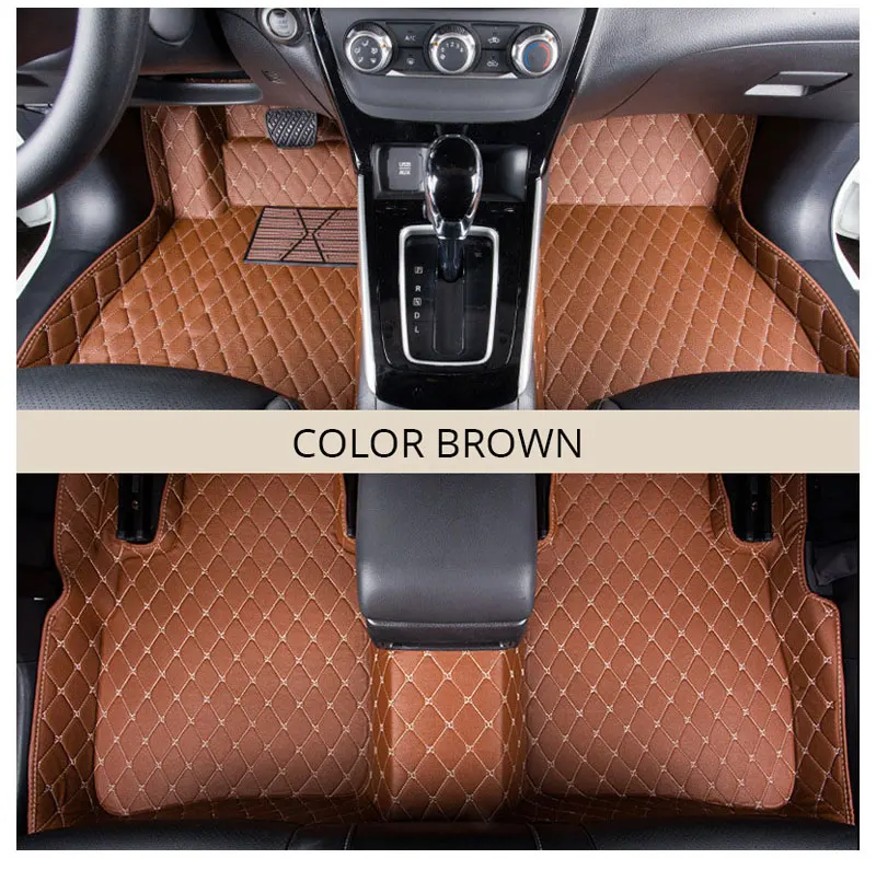 LHD Floor Mats For KIA RIO X-Line KX Cross 2017 2018 Custom Rug X Line KX-Cross Auto Interior Foot Pads Car Accessories Styling (5)