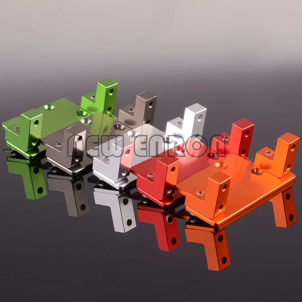 RC HSP 180010 Silver Aluminum Servo Mount Set For HSP 1:10 Rock Crawler 18010