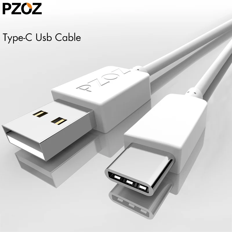 PZOZ для быстрой зарядки зарядным устройством типа c usb кабель мобильного телефона Зарядка кабелей QC3.0 провод для Samsung galaxy s9 s8 plus one plus 6 s xiaomi mi 8