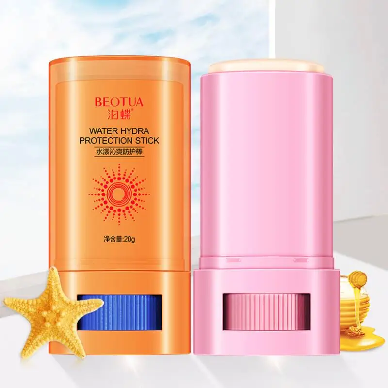 

1pc Orange Sunscreen Lightness Breathability Skin Gentle Protetor Solar Concealer Isolation Hydrating
