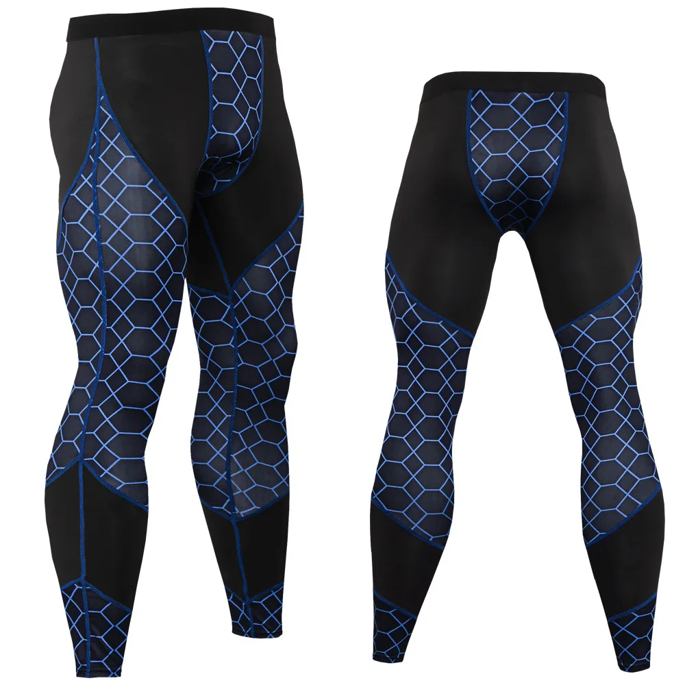 Мужские Компрессионные Леггинсы спортивные тренировочные штаны мужские облегающие штаны для бега мужские спортивные брюки для бега X Task Force